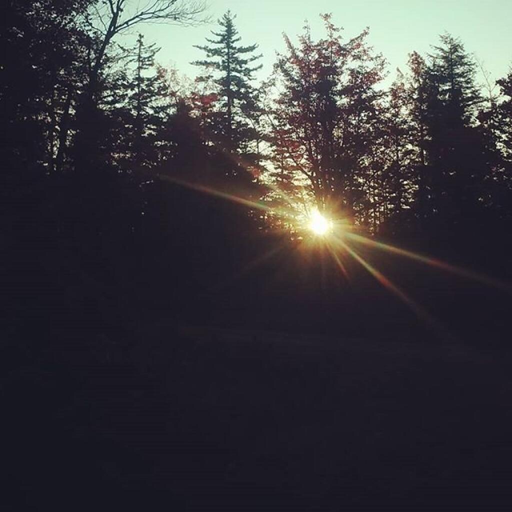 Photo: Sun rises over Almost Heaven