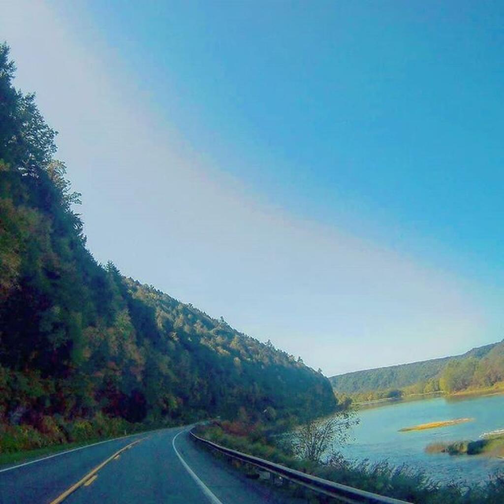 Photo: US 62, Shadows of Allegheny River