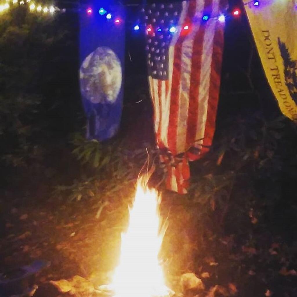 Photo: Final campfire in West Virginia