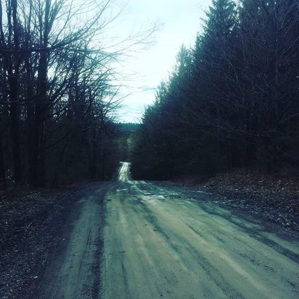 Photo: Walking along a dirt road Photo: Walking along a dirt road