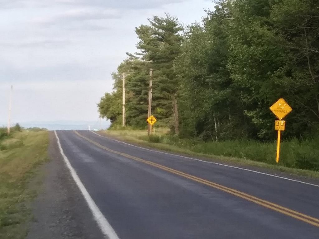 Photo: Blind Hills Always Make Driving in the Finger Lakes Interesting