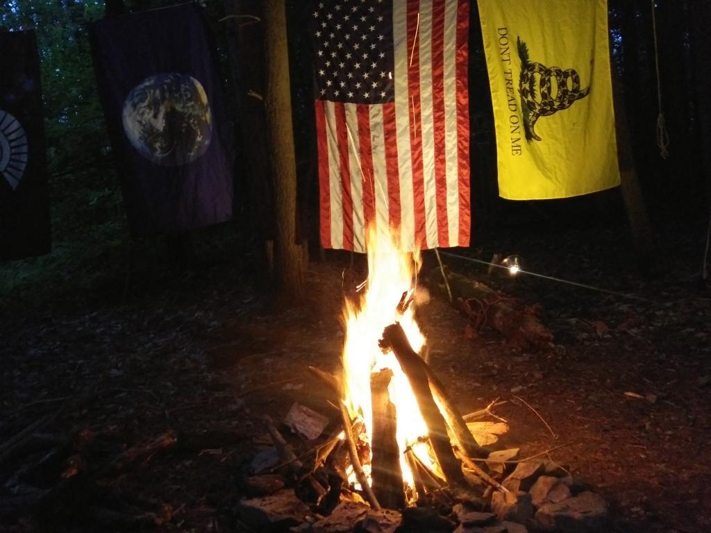 Photo: Big fire 🔥 to close out the trip Photo: Big fire 🔥 to close out the trip