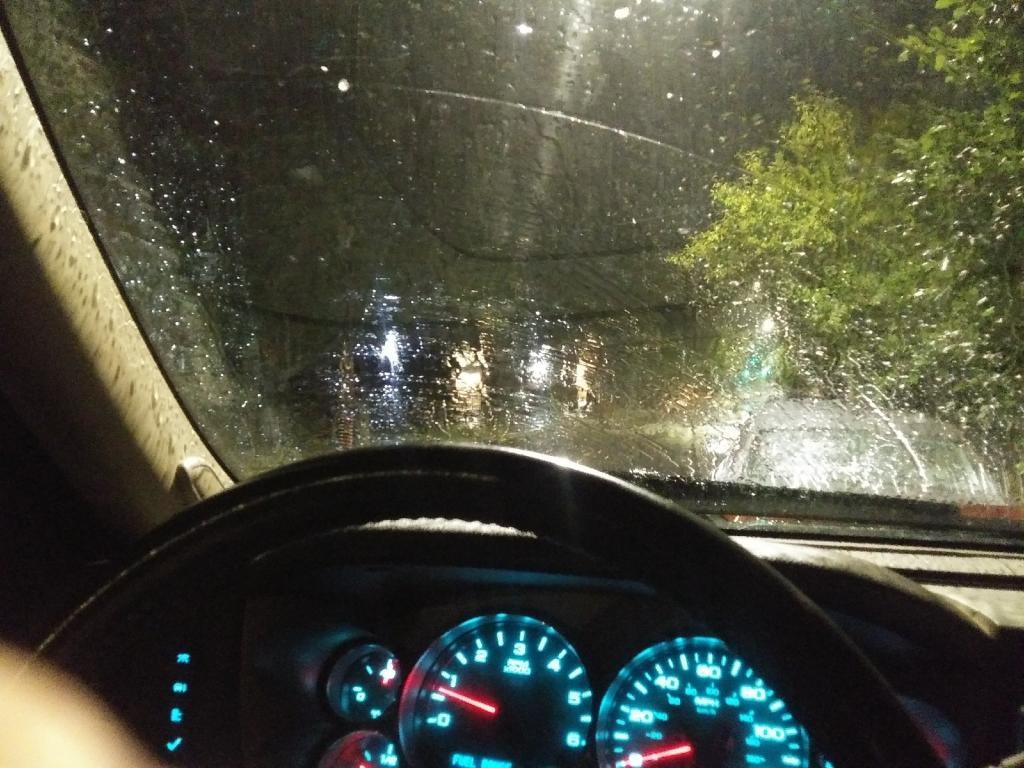 Photo: Driving 🚘 home in a thunderstorm ⛈
