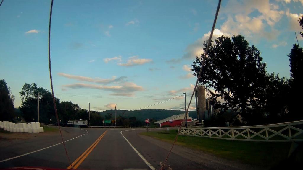 Photo: Bottom of the Big Hill in Morris