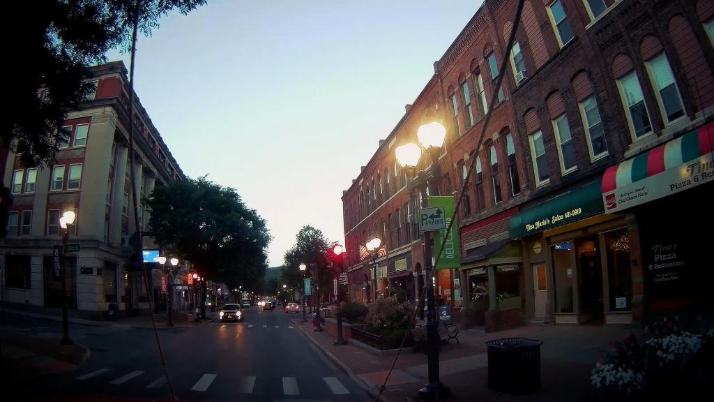 Photo: Stopped for Gas and Headed Through Downtown Oneonta