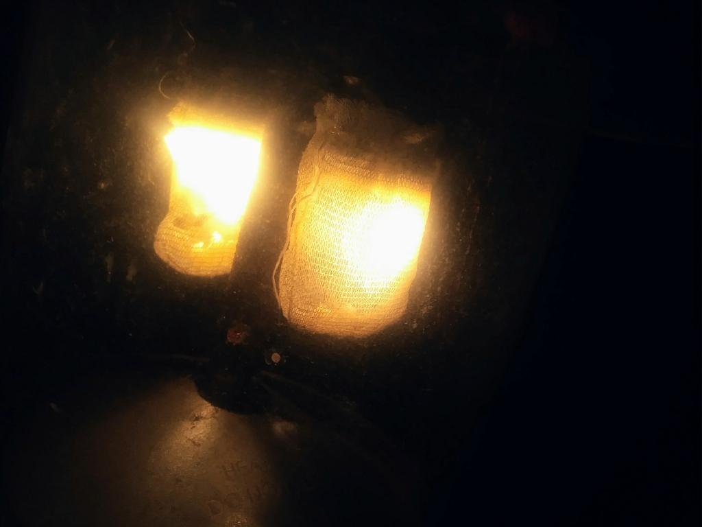Photo: Lamp is starting to burn dim again