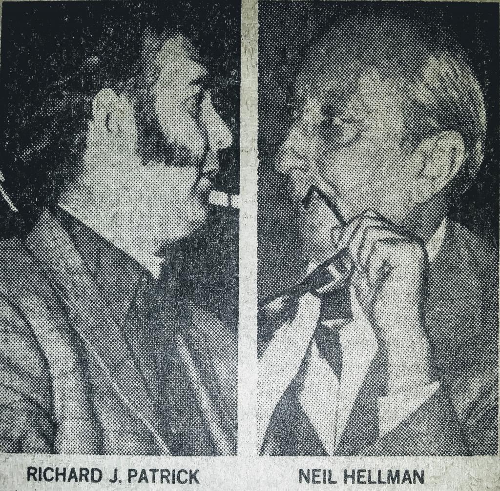 Photo: Two characters from a different era