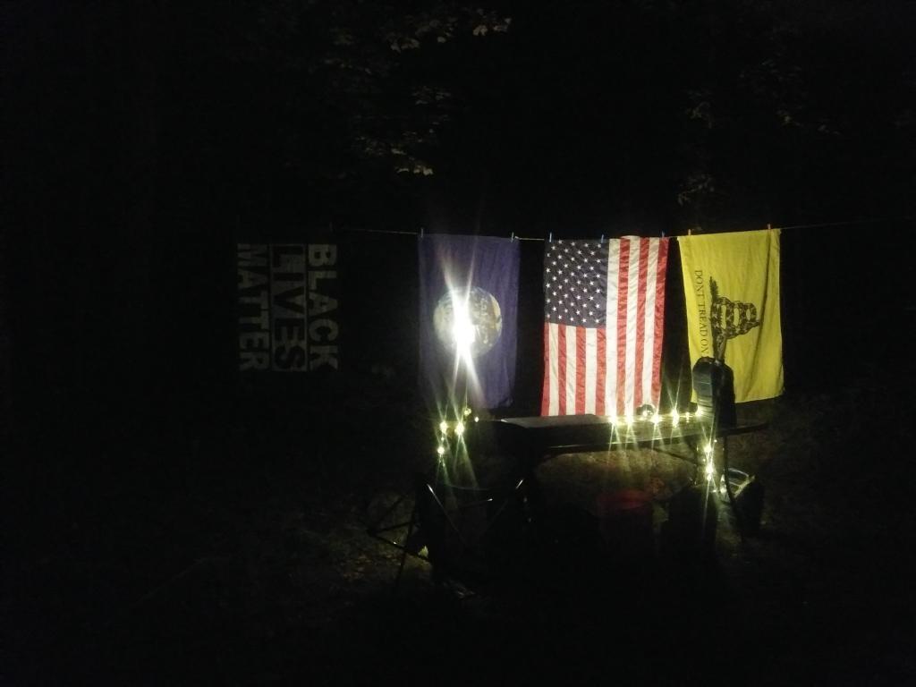 Photo: Last night at camp Photo: Last night at camp