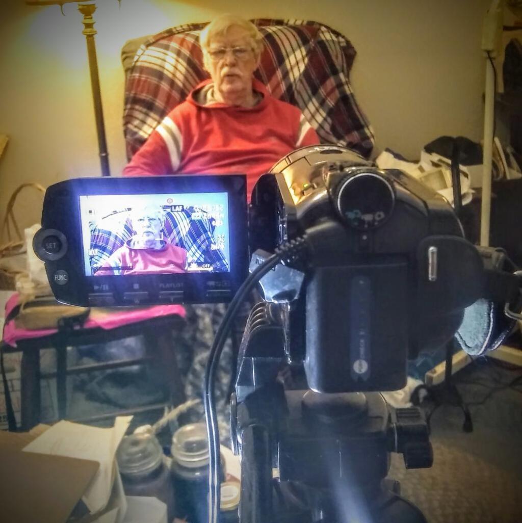 Photo: Interviewing Albany Historian John Wolcott for a documentary again Photo: Interviewing Albany Historian John Wolcott for a documentary again