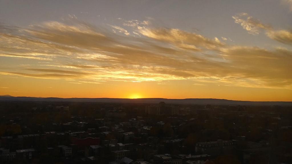 Photo: Even dusk was spectacular Photo: Even dusk was spectacular
