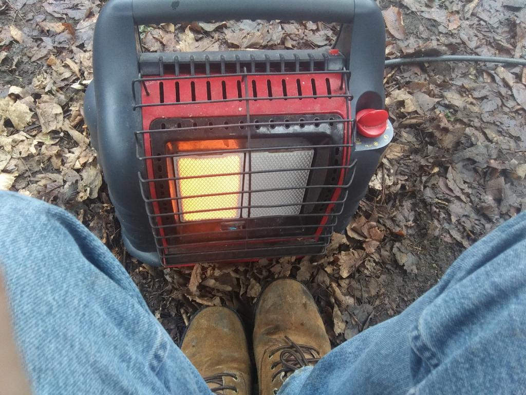 Photo: Staying warm Photo: Staying warm