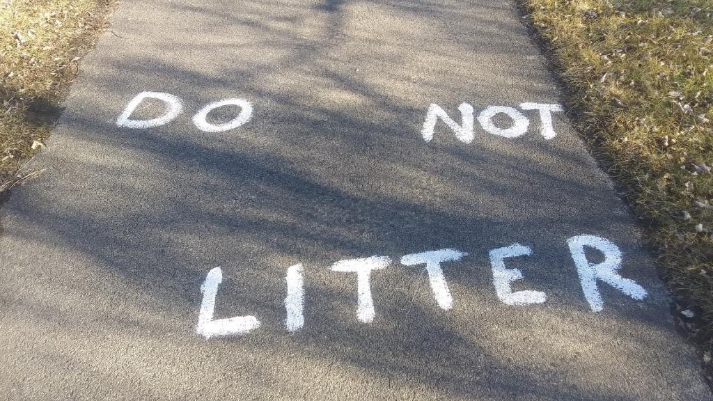 Photo: Do Not Litter 🚮